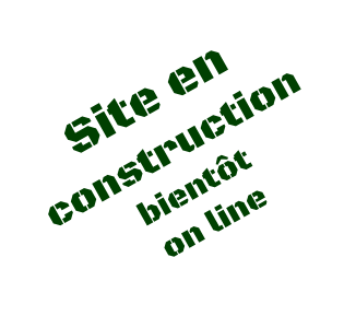 Site en constructionbientôt on line